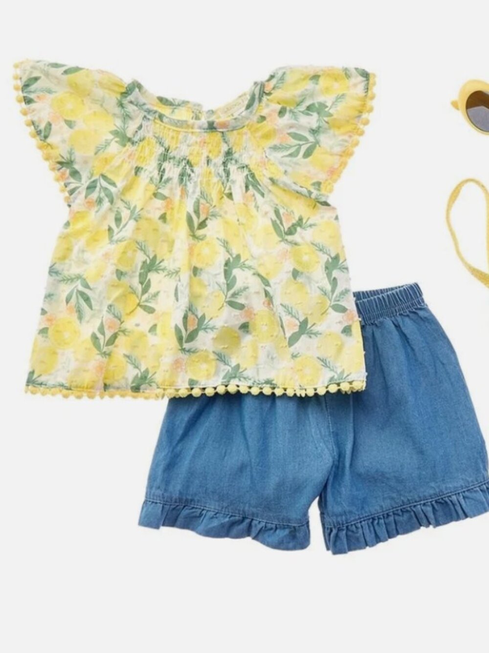 Lemon Print Top & Short Set | Rachel Zoe